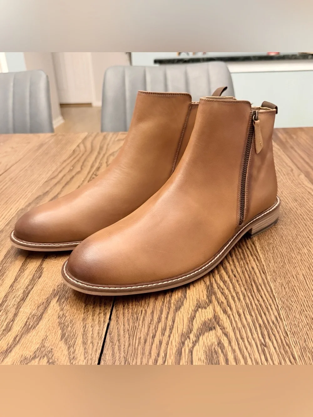 Thomas & Vine Men's Rami Boot Cognac - Men's Size 13. LIKE N E W J